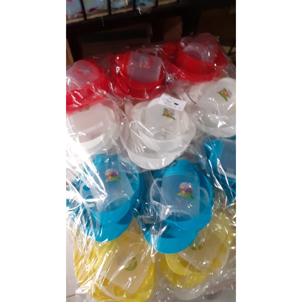 RELIABLE Feeding Set Piring/Set Tempat Makan Bayi (Kemasan Plastik) 5501