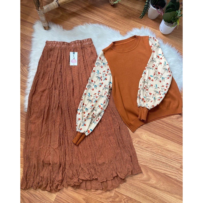 Knitwear import skirt Alln.Knitwear [rok]