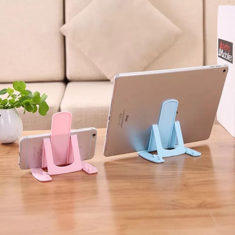 Phone Stand Penyangga HP Lipat Mini Portable Sandaran Stand Holder Tablet Handphone