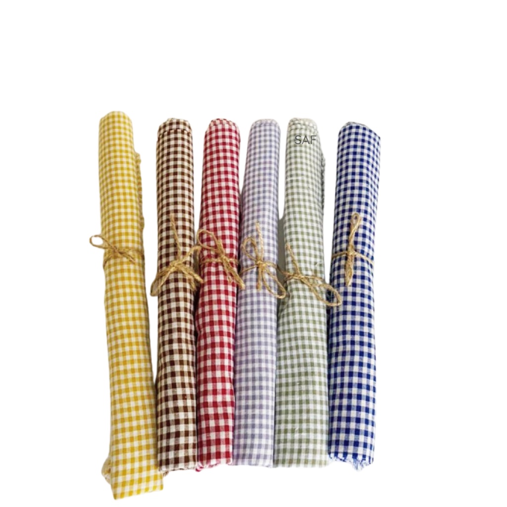 SAF napkin kain piknik kotak props foto real / photo properti