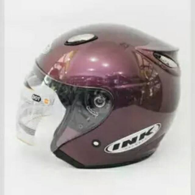 Promo Hot PROMO Helm INK . Basic Centro ungu  Berkualitas eklusif