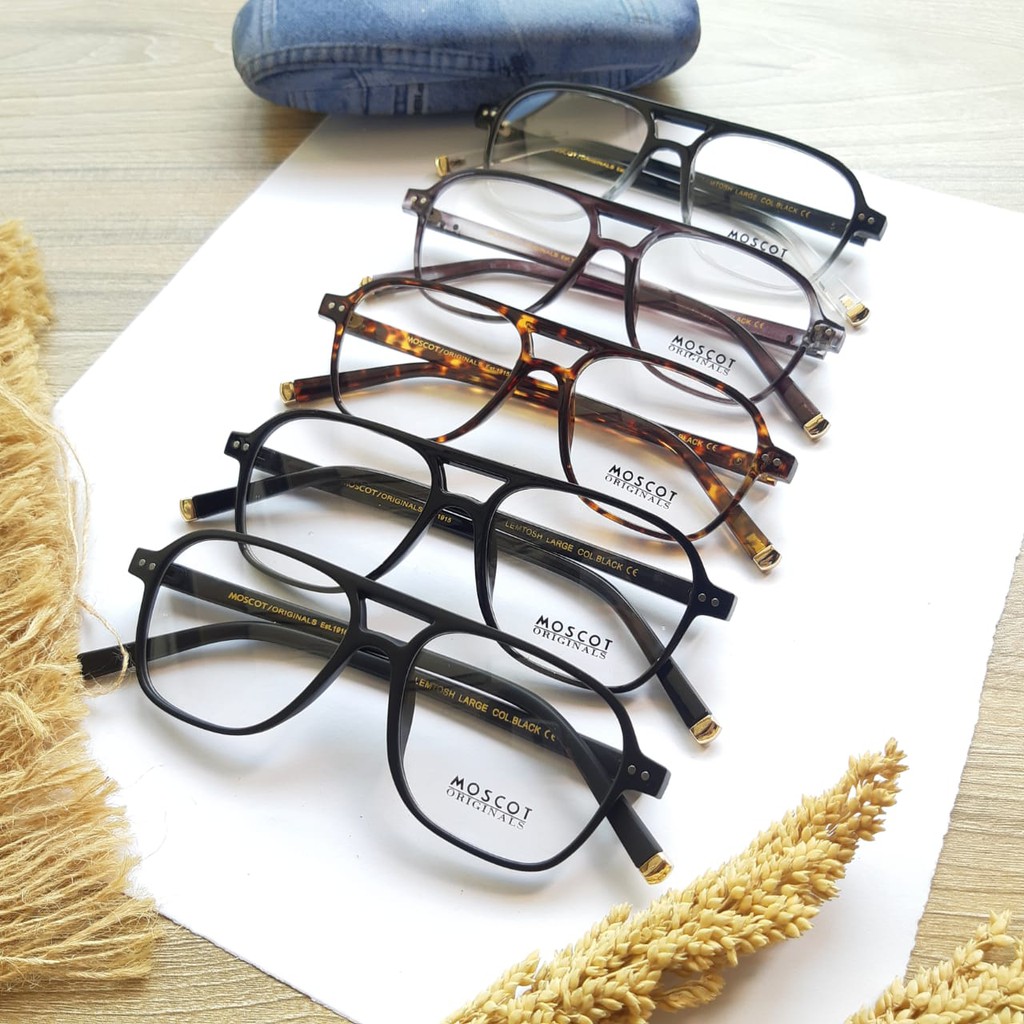 BEST SELLER JamVIRAL Frame Kacamata Moscot Import BJORN Biisa Pasang Lensa Miinus Antiradiasi Blueray Photocromic Bluecromic