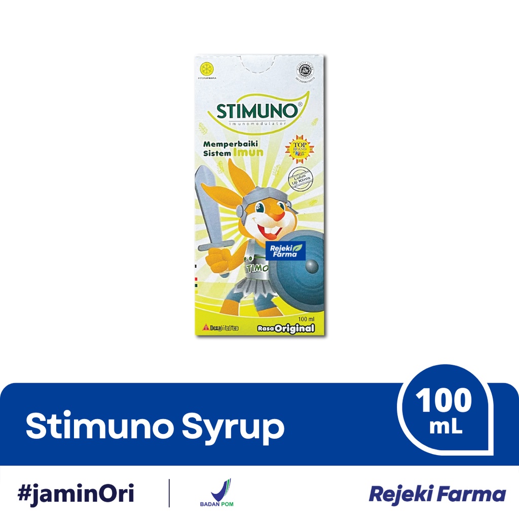 Stimuno Syrup Rasa Original 100 mL - Sirup Anak Imun