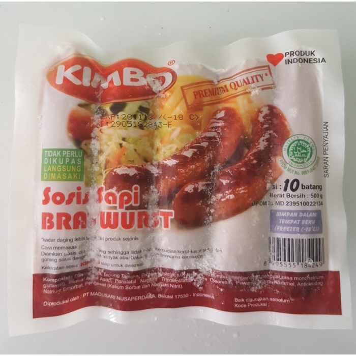 

Sosis Kimbo Original 500gr