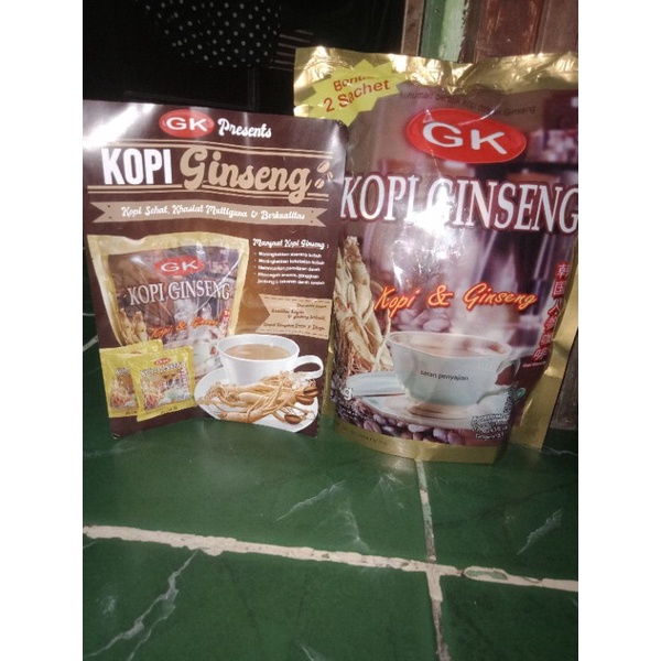 

Kopi Ginseng dan Kopi Jahe Merah