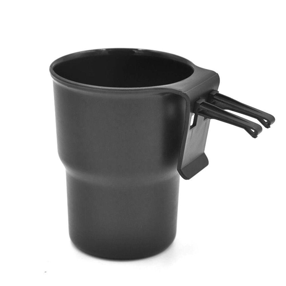 Top Car Storage Cup Bahan Plastik Multi Posisi Mounting Dengan Klip Outlet Udara Tempat Sampah Mini