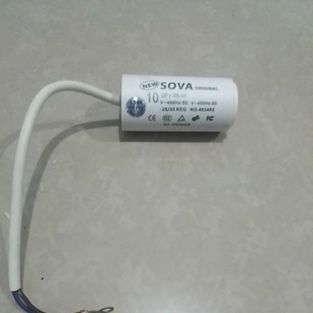 Kapasitor/ Spare Part Pompa Air Tersedia 8uf Dan 10uf