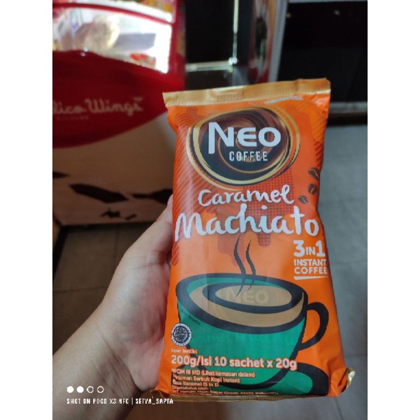 

neo coffe caramel 20gr x 10