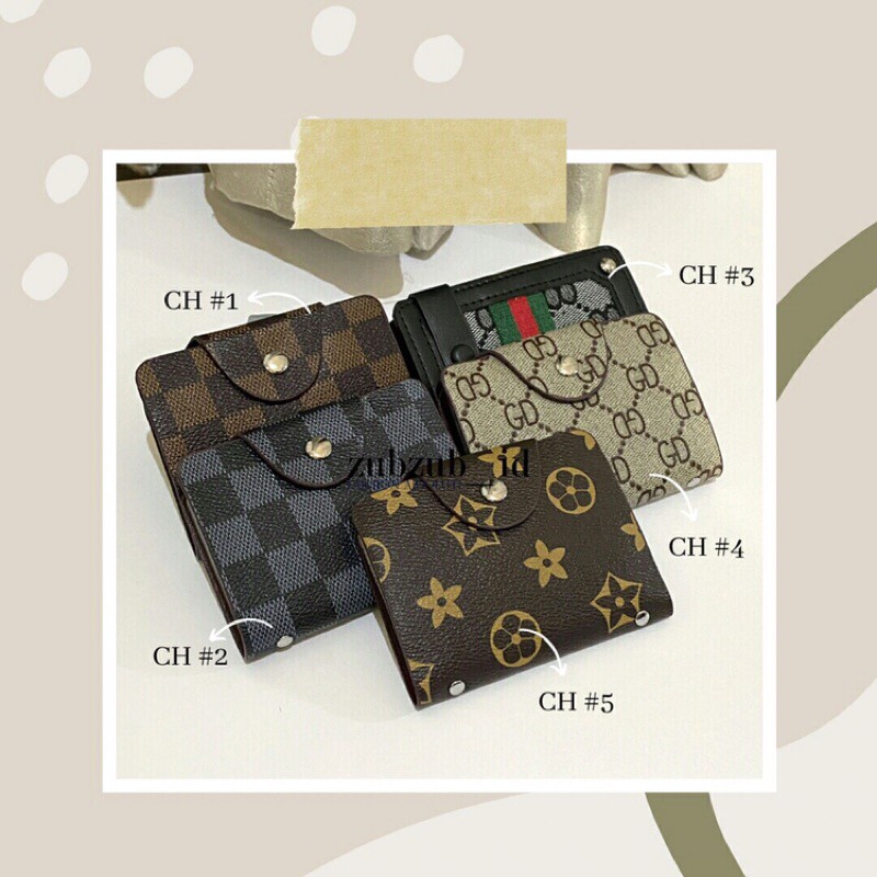 Card Holder Dompet Kartu Motif LV CH1