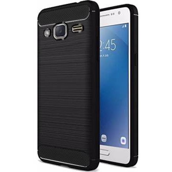 SOFTCASE SAMSUNG J2 2015 - SLIM FIT CARBON IPAKY SAMSUNG J2 2015 CASING HP
