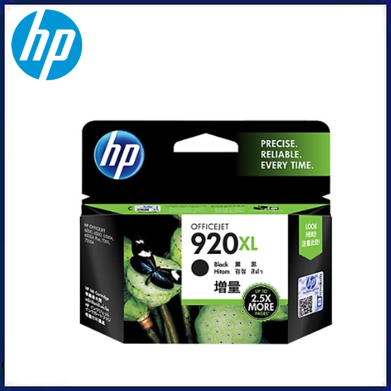 Tinta HP 920XL Black Original , tinta printer HP ori