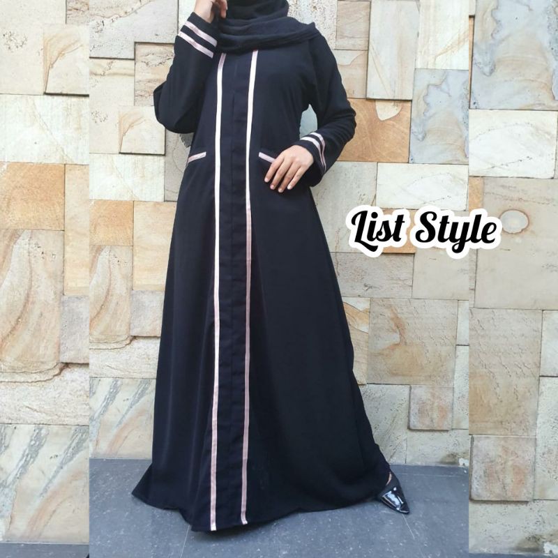 Abaya List Pita Style
