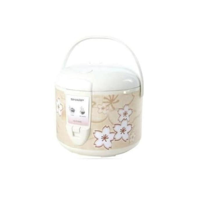 Sharp Ksr18Ms Magic Com 1.8 Liter 390 Watt Rice Cooker Motif Bunga Ratusikumbang80