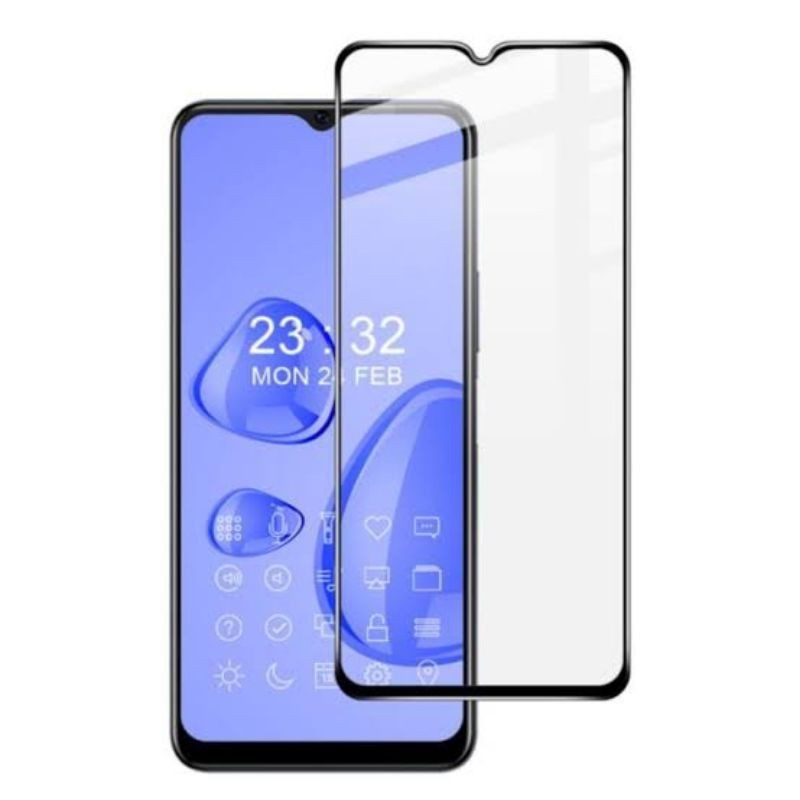 Tempered glass oppo A15 / A15S full cover