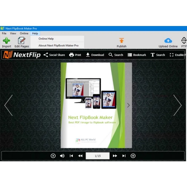 Next FlipBook Maker Pro 2.7.5 Terbaru 2022 + Video Instalasi