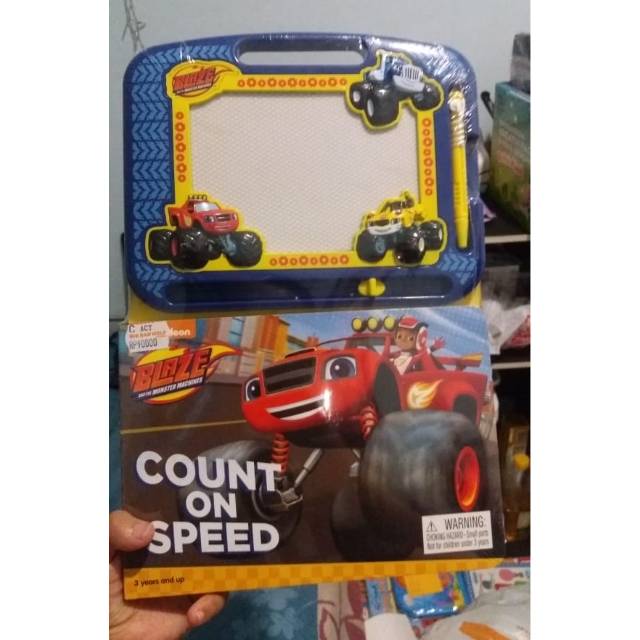

Papan Tulis Ajaib Blaze + Buku Anak