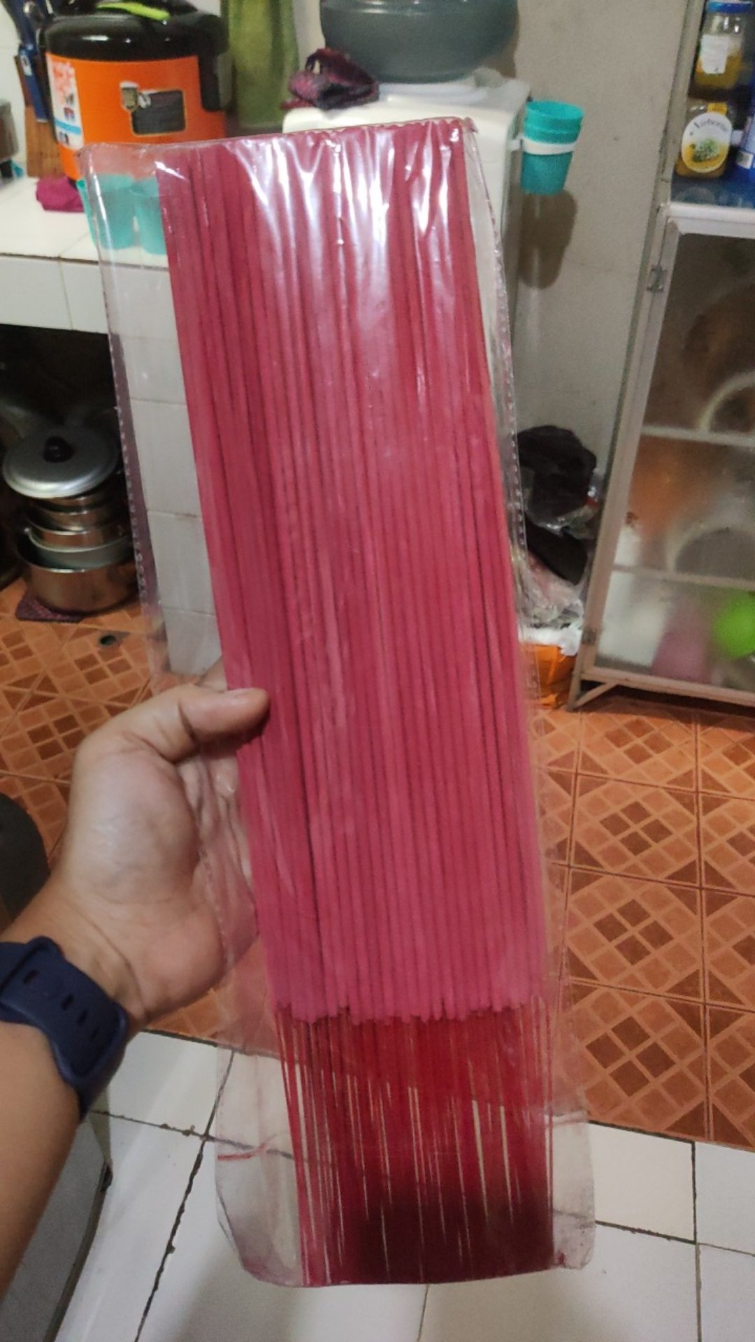 Dupa/ Hio Wangi Harum Baladewa 39 Cm 250 Gram 1.4 Mm Tuberose Merah