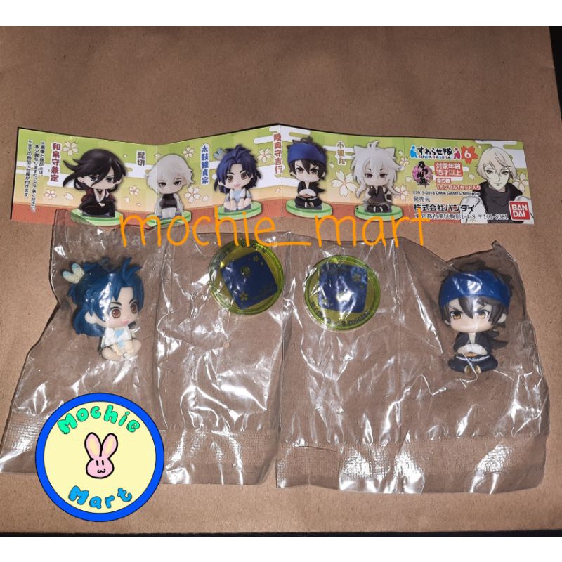 Suwarasetai Gachapon Touken Ranbu vol 6