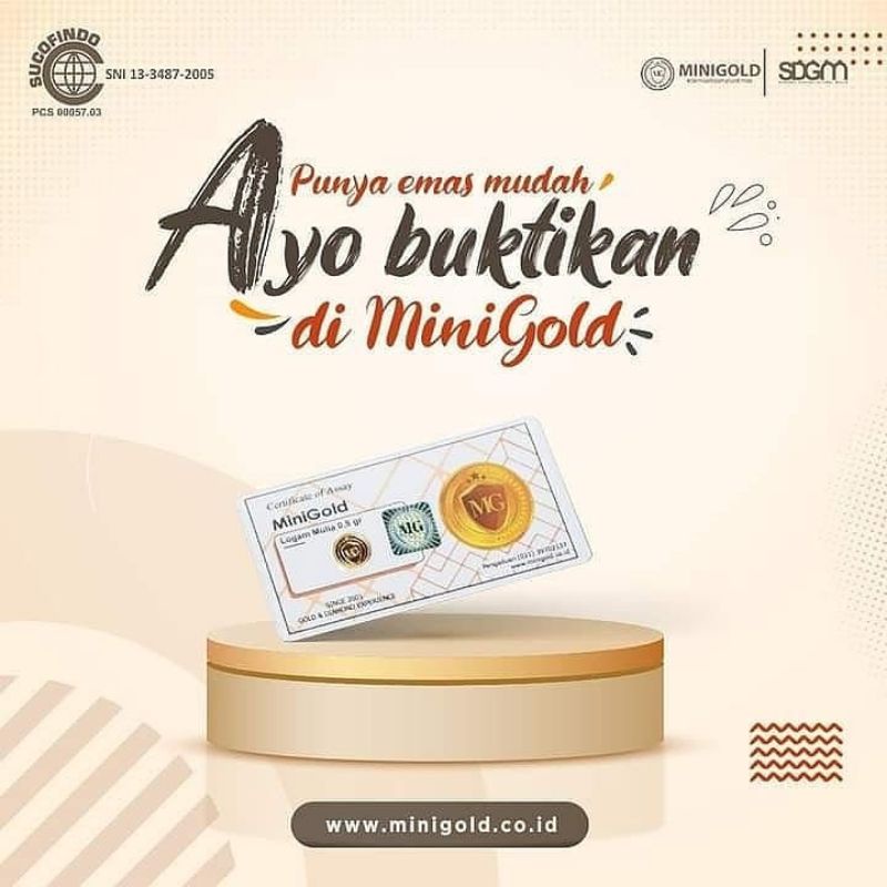 MINI GOLD REGULER MALANG | TUKAR UANG RECEH DENGAN EMAS
