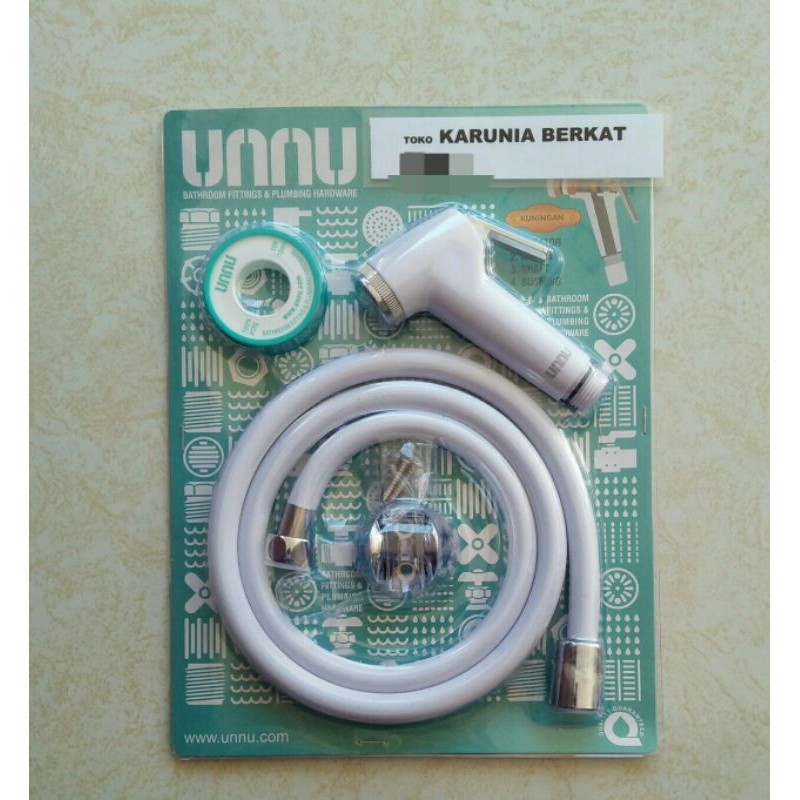 Jet Shower Unnu Putih