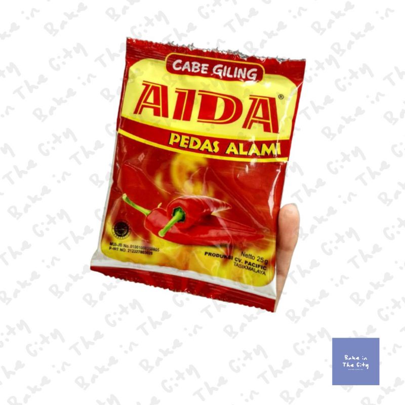 

Cabe Bubuk Aida - 25g