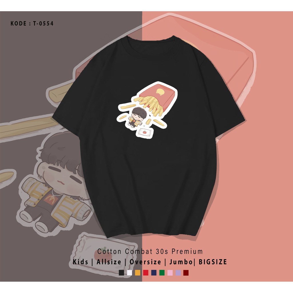 KAOS . T-SHIRT KPOP KOREA / SUGA / BTS KENTANG / RESELLER VERY WELCOME