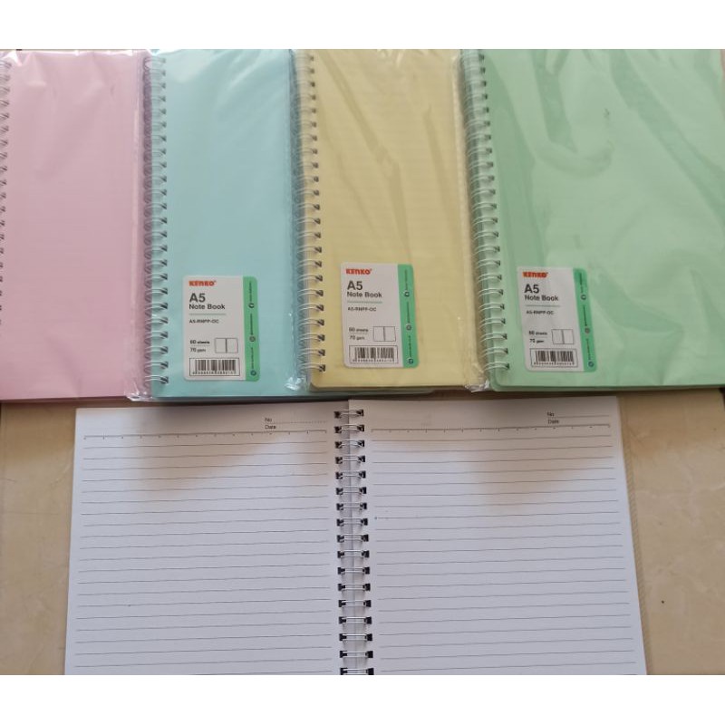 Buku spiral A5 buku kampus note book notes | Shopee Indonesia