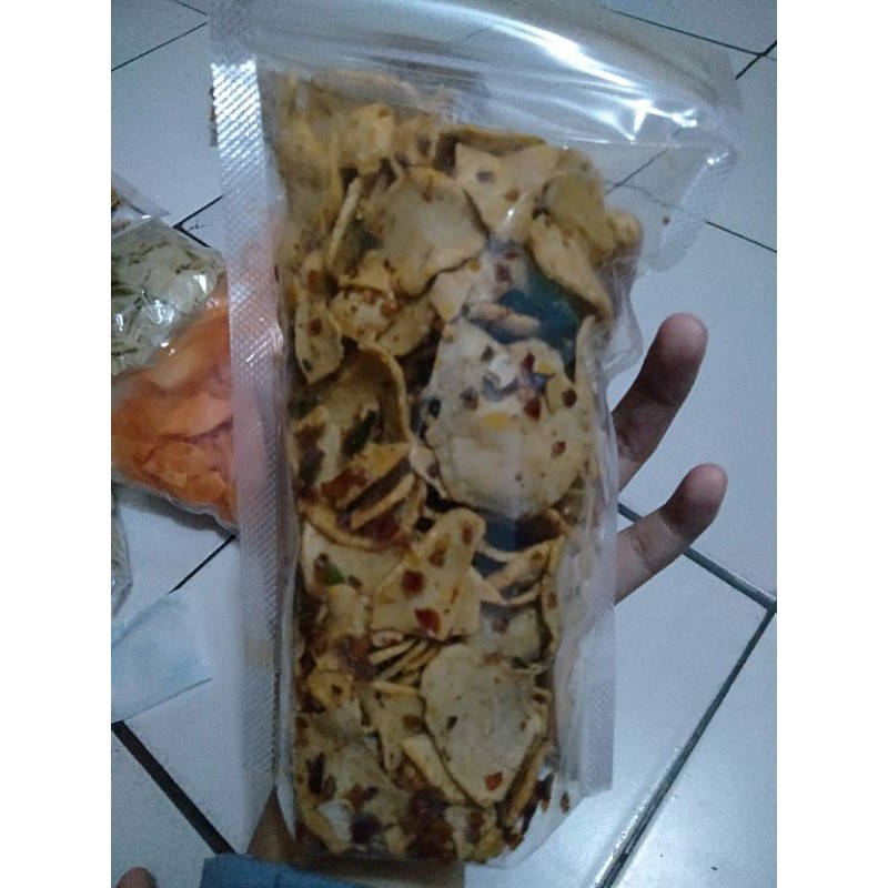 

basreng daun jeruk bumbu basah