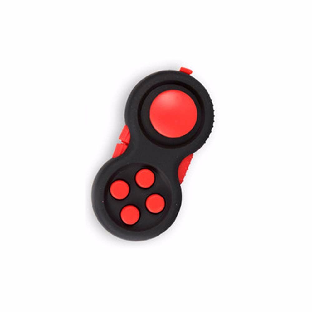 Needway  Controller Gamepad Decompression Toy Children Adults Toy Gamepad Is Used To Relieve Figet Toys Handle Fidget Pad Gamepad Toy Relaxing The Tight Fingers Keychain Fidget Toy Reduce Anxiety Games Antistress Toy The Stress Relieve/Multicolor