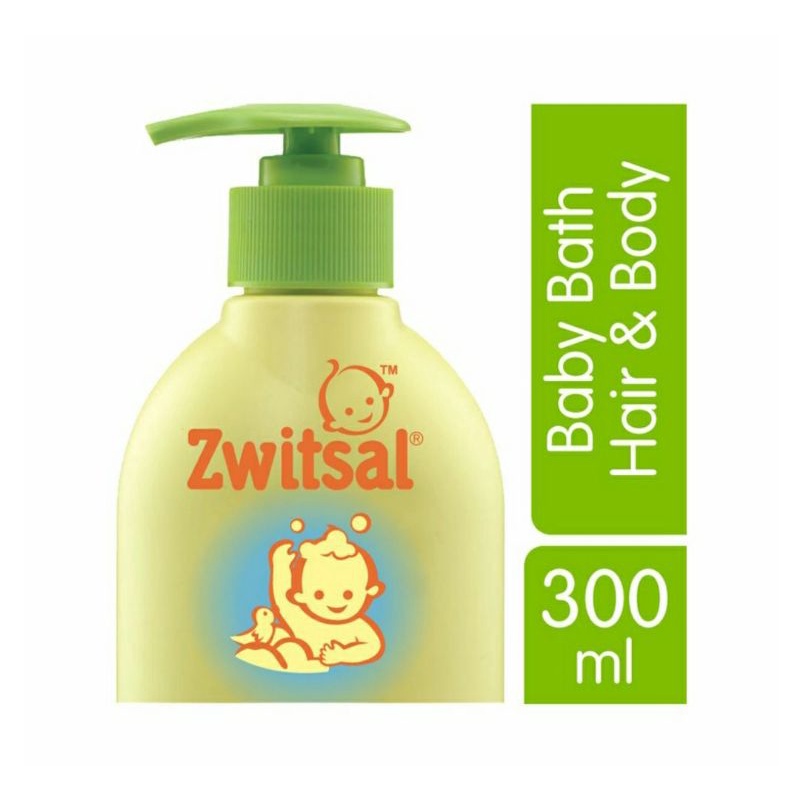 Zwitsal Baby Bath Natural 2 In 1 Hair &amp; Body300MI