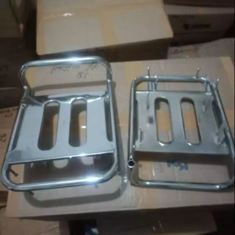 Dudukan Jok C50 C70 Pangkon Jok Pisah C50 C70 Pitung Bekjul Minti Besi Crum Tebal