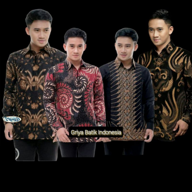 kemeja Batik Kinahara. Terbaru limited edition Lengan panjang