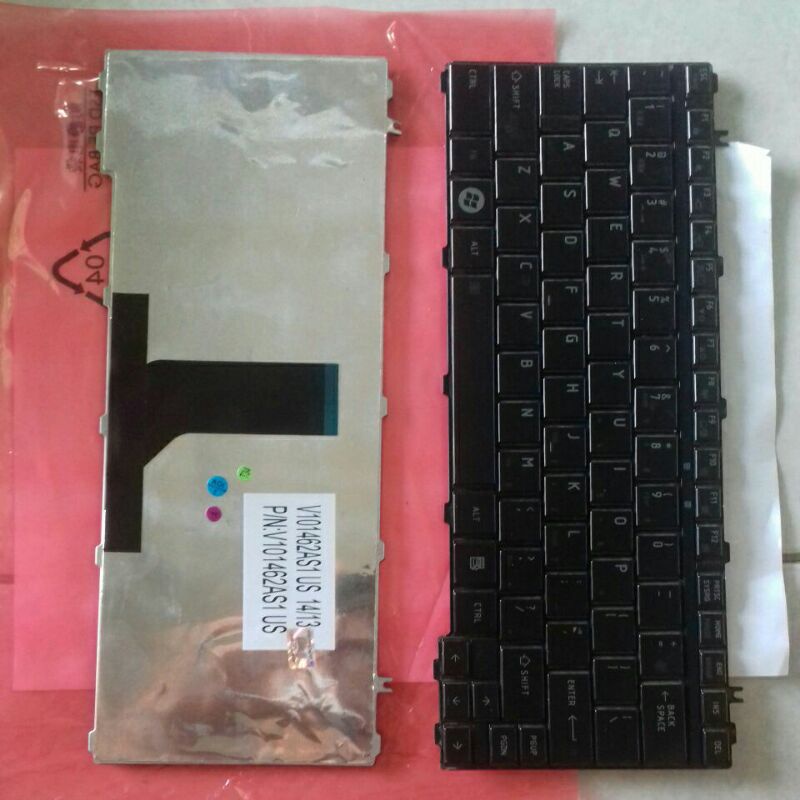 Keyboard laptop Toshiba m900 bekas dan baru glossy