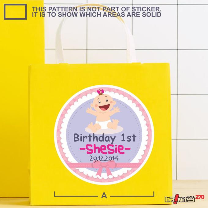 

Sticker Ulang Tahun Label Hampers Anak Custom Pesta Hadiah Bglsk-005 Terbaru