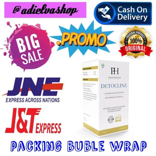 Detocline Asli Original Obat Pembasmi Parasit Terlaris Manjur Terbukti Khasiatnya