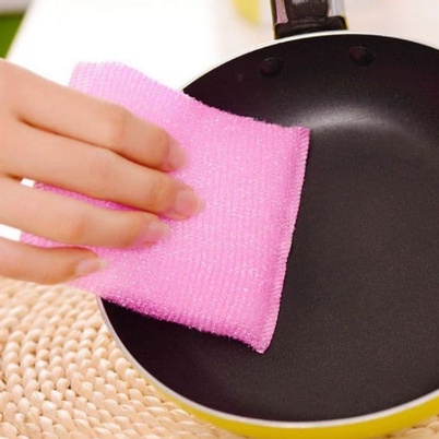 Spon Cuci Piring Isi 5 Pcs/Super Magic Sponge