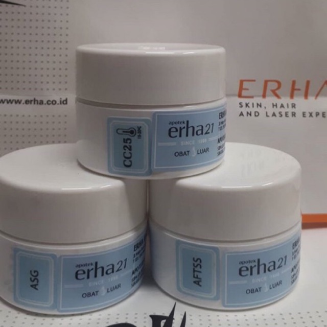 CREAM ERHA CC10, CC17.5, CC25, CC50, AG2, AFTSS, ERHA6, ERHA 7, ERHA 4,