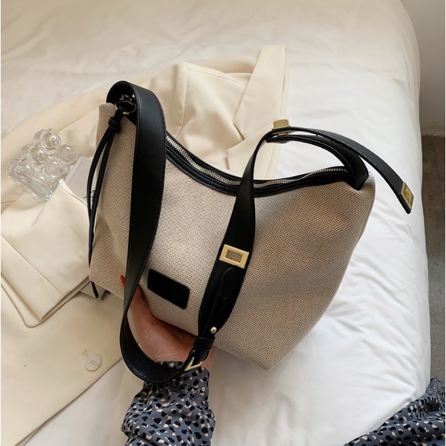 JK 884 1KG MUAT 2PCS TAS SELEMPANG WANITA FASHION IMPORT SHOULDER BAG CANVAS T948 U4384 Z3532 E6479 C8685 P9045