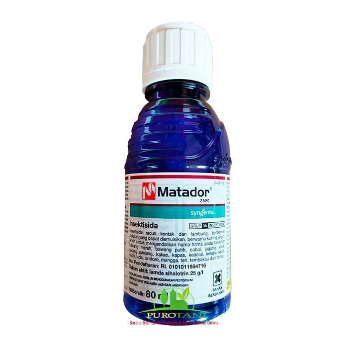 Insektisida Matador 25ec 80 ml pembasmi hama ulat