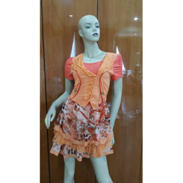 Dress sifon style korea