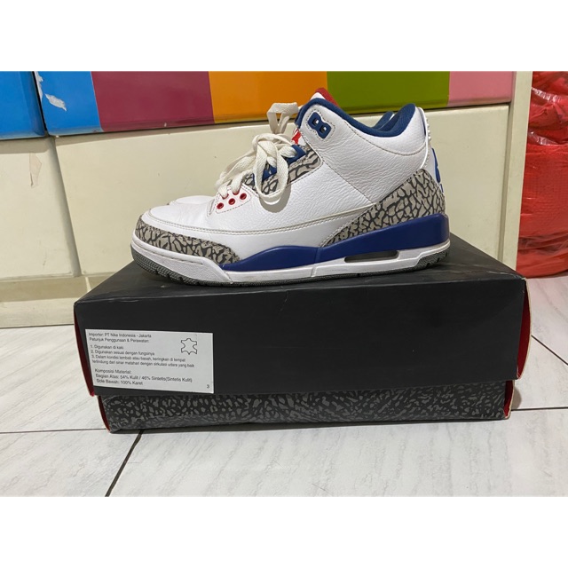 Jordan 3 retro OG true blue