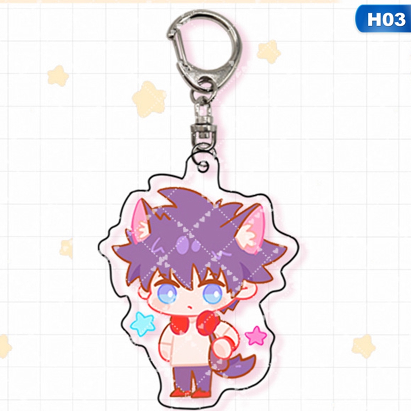 Gantungan Kunci Anime Jujutsu Kaisen Kugisaki Nobara Gojo Satoru Bahan Akrilik