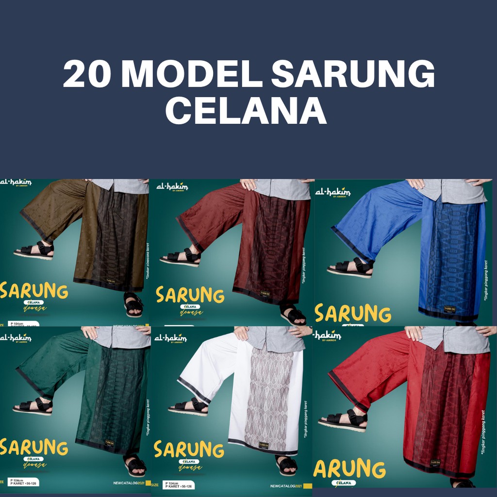 Sarung Celana putih,maroon,army,navy dewasa original