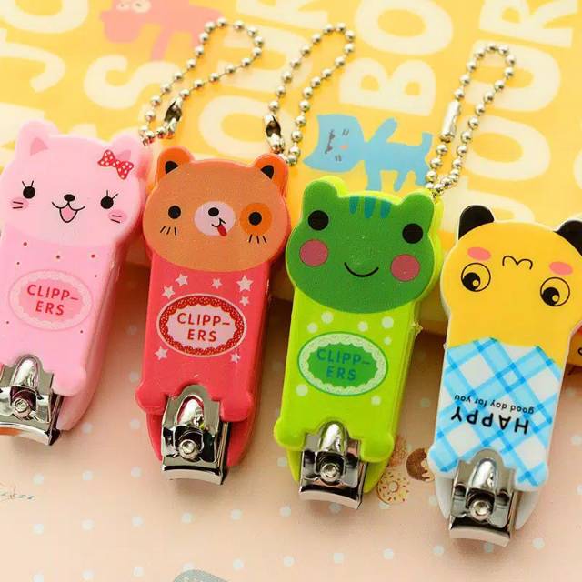 GUNTING KUKU KARAKTER LUCU/ALAT POTONG KUKU/JEPIT KUKU/CUT NAIL CLIPPERS