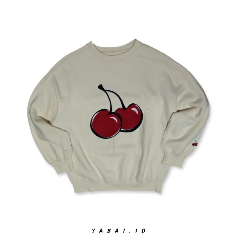Kirsh Big Cherry Ivory Shirt