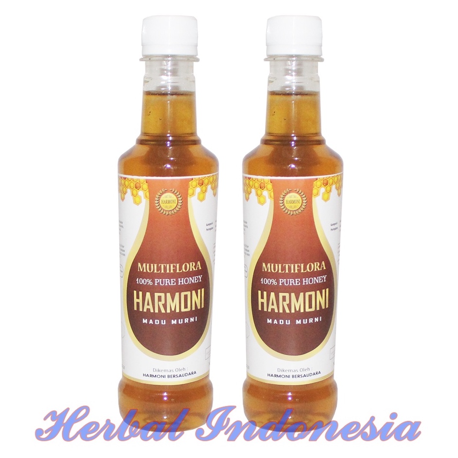 Madu Murni Multiflora 500 gr | Madu Murni Asli Original Pure Honey Harmoni