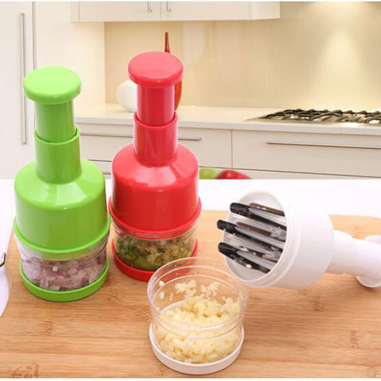 Kitchen Garlic Presses Ginger Cutter / Handheld Garlic Press Crusher / Home Cooking Ginger Mincer Grinding Tool