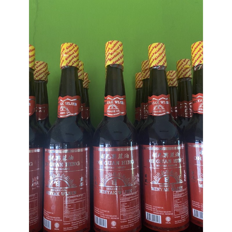 Oh Guan Hing Minyak Wijen 600ml (Halal)