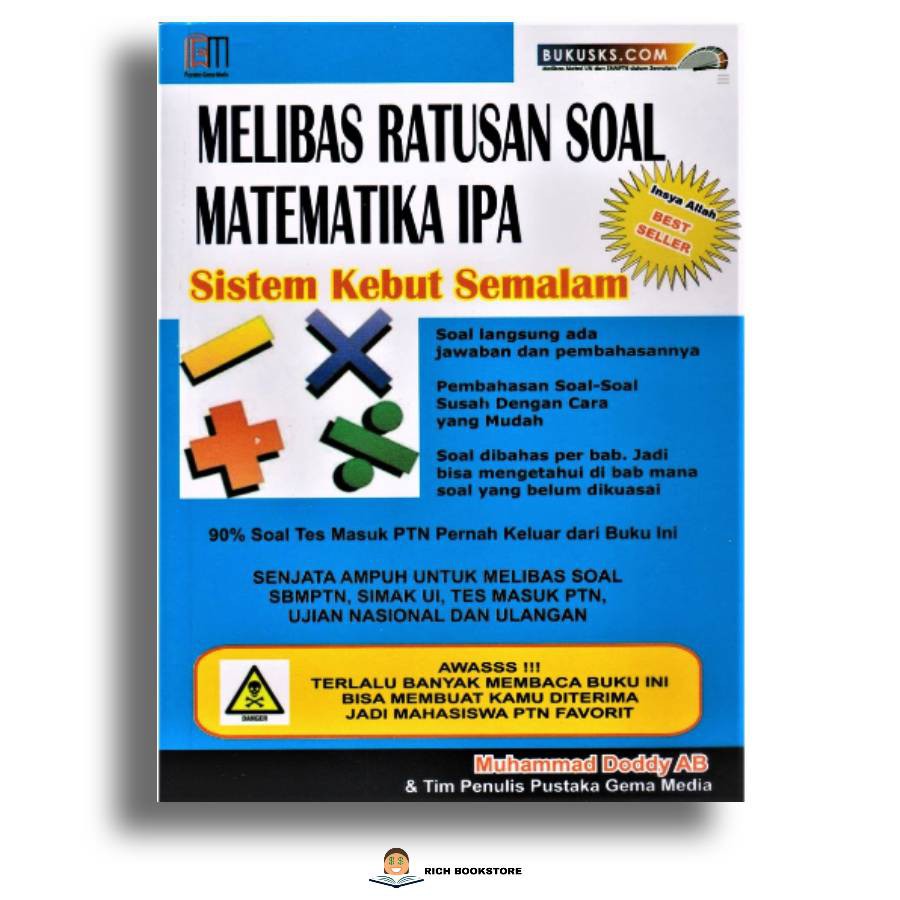 Sistem Kebut Semalam Matematika Ipa Buku Sks Melibas Ratusan Soal Shopee Indonesia