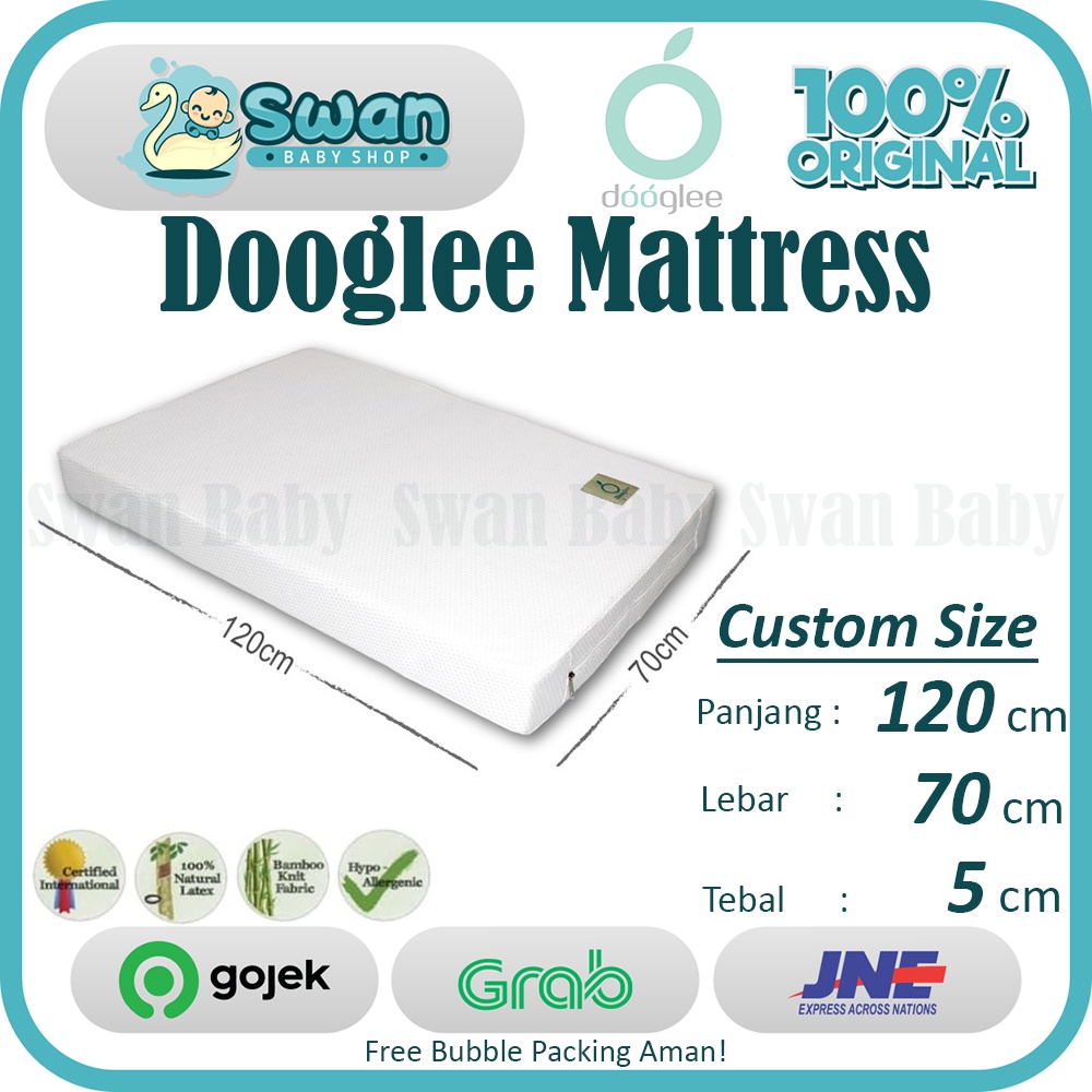 Dooglee Mattress Pad 120 x 70 x 5 cm